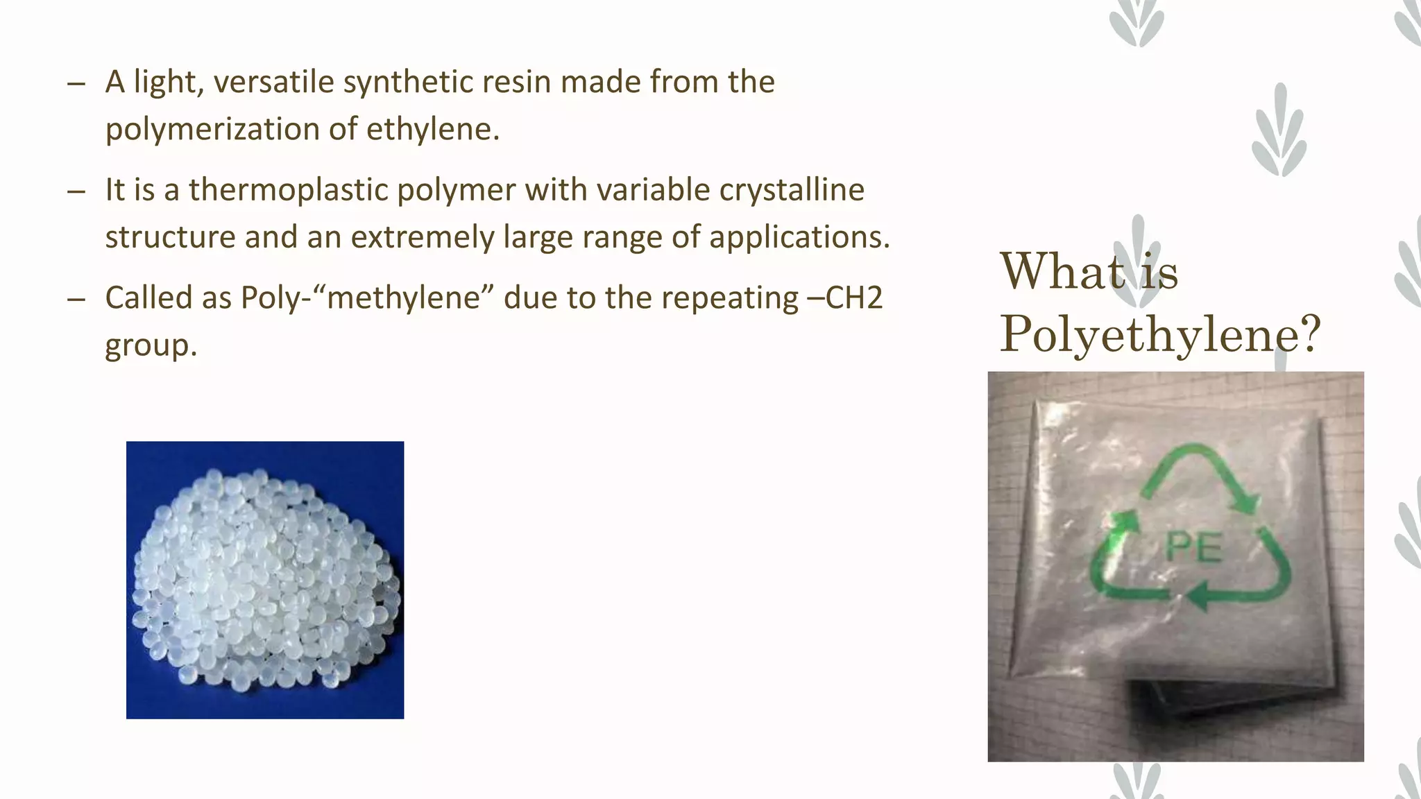 Polyethylene | PPT