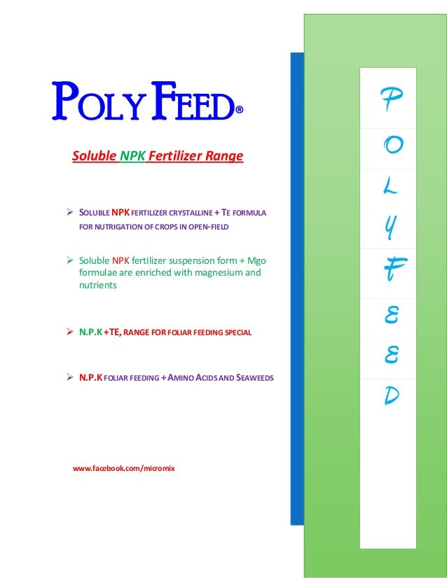 Poly feed presentation Poly feed presentation