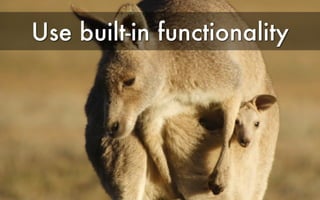 Polyfilling the gaps