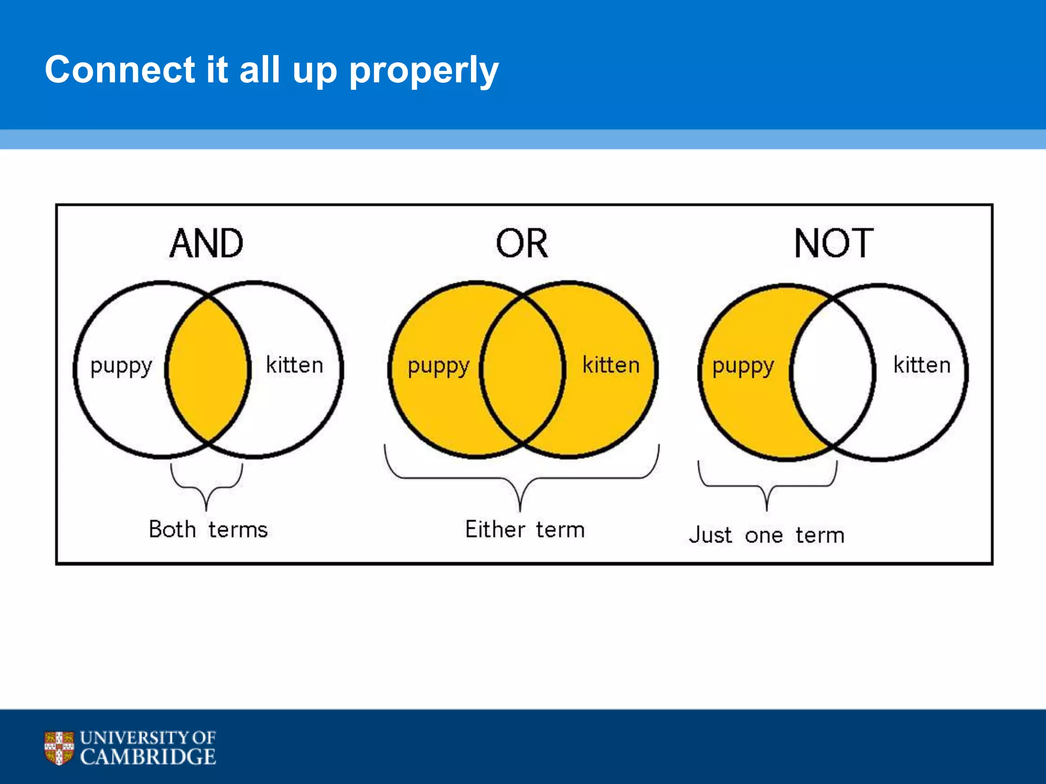 Connect it all up properly
 