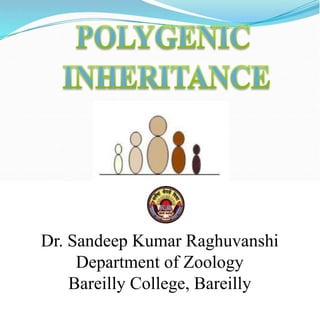 Dr. Sandeep Kumar Raghuvanshi
Department of Zoology
Bareilly College, Bareilly
 