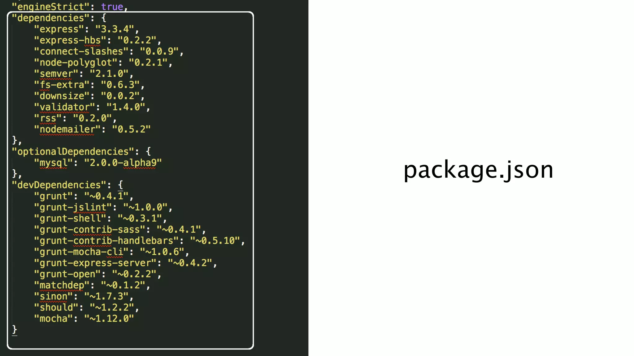 package.json
