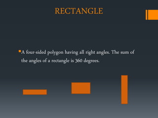 Polygon Angle Ritangle POLYGON AND IT'S TYPES | PPTX