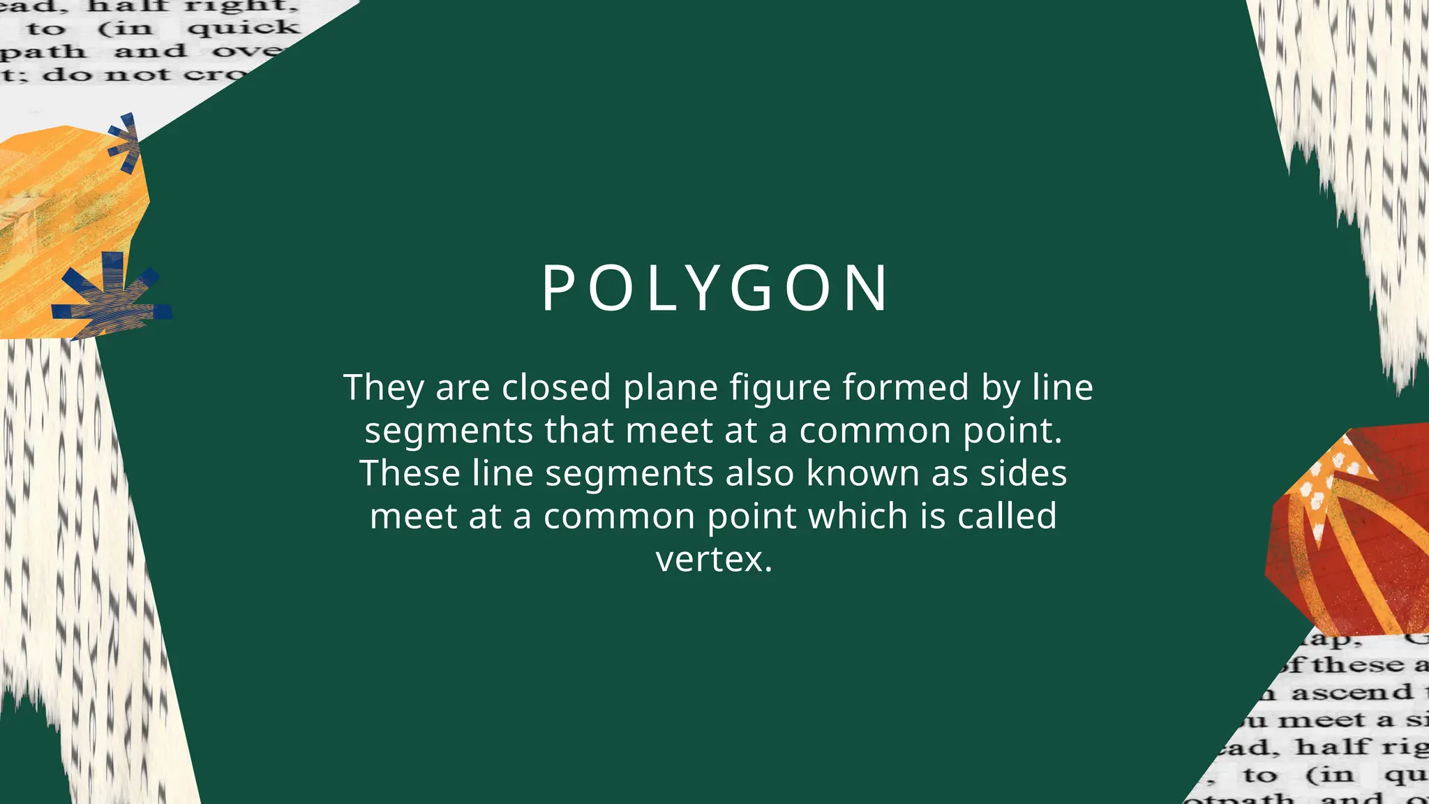 Polygon presentation - interactive presentation. | PPT