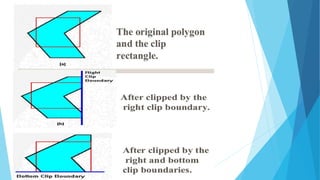 Polygon clipping with sutherland hodgeman algorithm and scan line fill ...