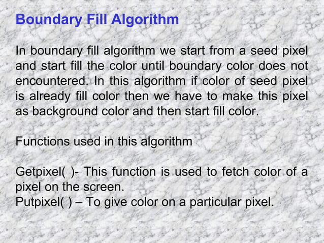 Polygon filling | PPT