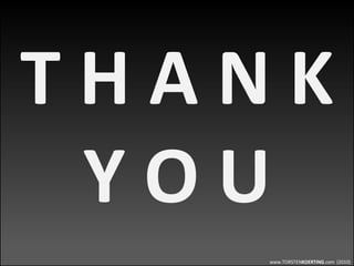 www.TORSTENKOERTING.com (2010)
T H A N K
Y O U
 