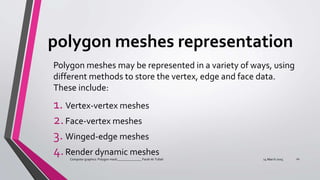 Polygon mesh | PPTX