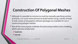 Polygon mesh | PPTX
