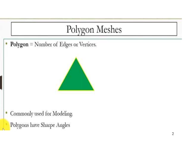 Polygon Mesh.ppt