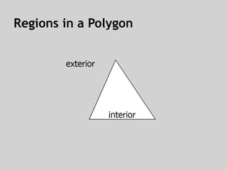 Regions in a Polygon
 