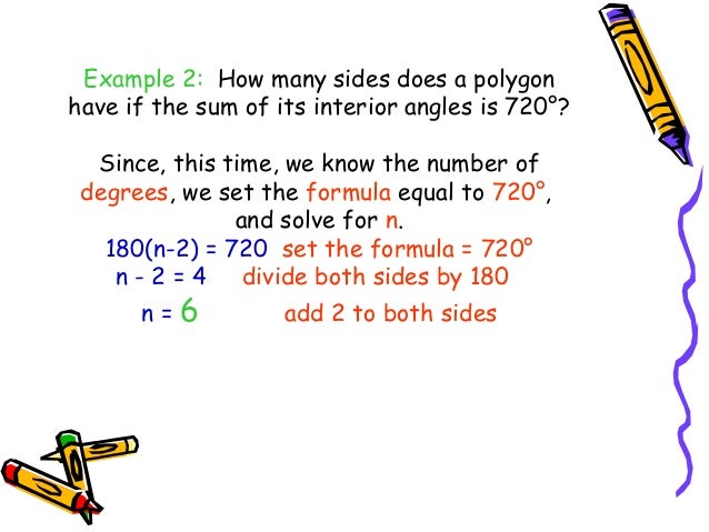 Number A The Of Find Given The Do Of Polygon Sides Of The Interior You Angles How Sum