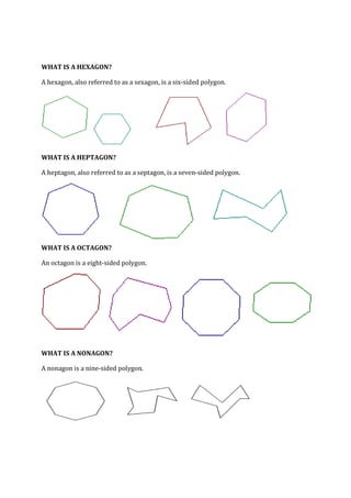 Polygons by jvn | PDF