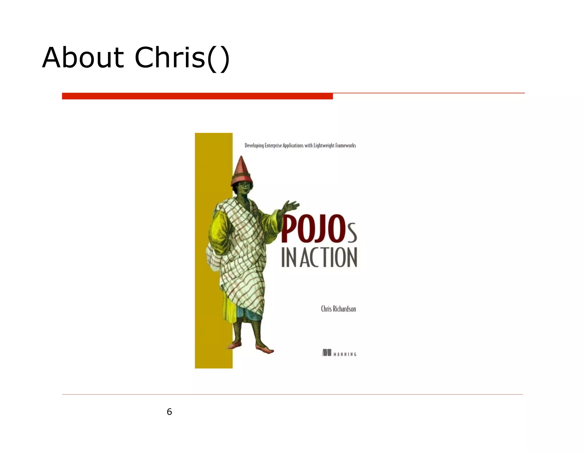 About Chris()




        6
 