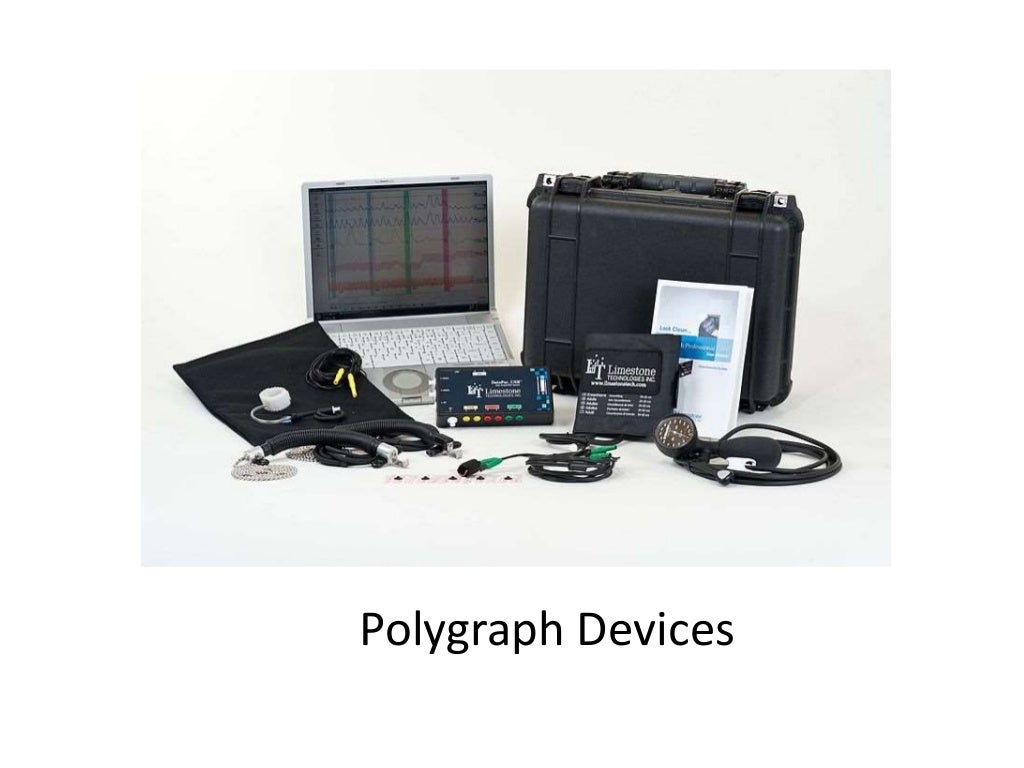 Polygraph:a lie-detector test