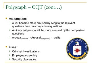 Introduction and uses of Polygraph in life.ppt