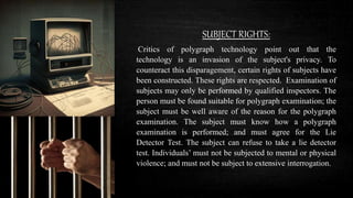 Polygraph Subject Polygraph | PPTX