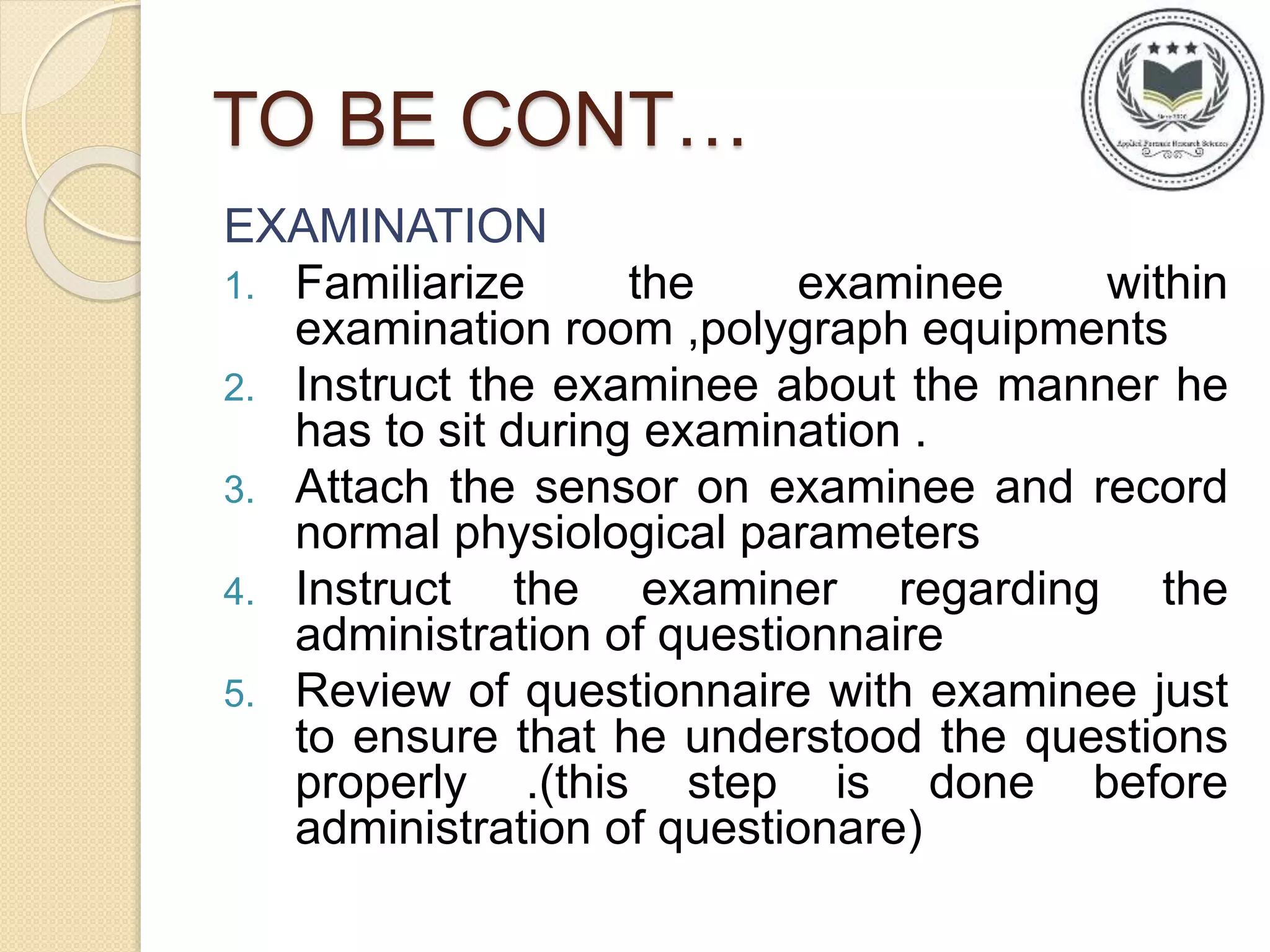Polygraph test | PPTX