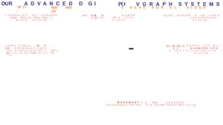 OUR A D V A N C E D D G I
' W ' I T
I
RED AND
CO
PO V G R A P H S Y S T E M S
s R E S E S O R E C O L O G V
T I H O R A C I C P E U O G R A P H
U p p e . . - R e g i o n IRes p iratio.,-y
A c -tiv· t y o n l i t o r i n g
A B O M A
I O ' W e r R -
- ·· ·
O G R A P
Re -p r a t o r y
on i t o r i n g
E L E C R O D E R A S E S O R S
,c e /S w e a 't G I . a n d
o n· t or i ng
C A R: D 1 O V A s c · LAR B
OOD P R E S S U R E C U F F
e a n B l o o d l P r e s s ur ,e /P u
lse
a d P u s e S 1:..-,e n
g th M , o n
" t o
R a i l ! : e
ri n
g - IN F RA R E D P H O T O L E C R C
PLI E H V S M D G R . A P H
P l s e B o o d V o U l ff l l ' l l e R e l a l i v e
C · o n i i t o r i n g
d .OTo, S E N S O R S
M O V E M E N T a
C o u n t e r m e a s u l l l " 8 s P h y · c a B! o d y M o v e m e n t M o n · t o r i n g
 