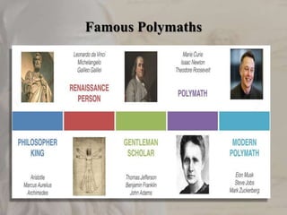 Famous Polymaths
 