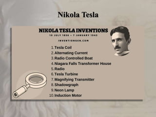 Nikola Tesla
 