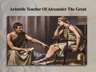 Aristotle Teacher Of Alexander The Great
 