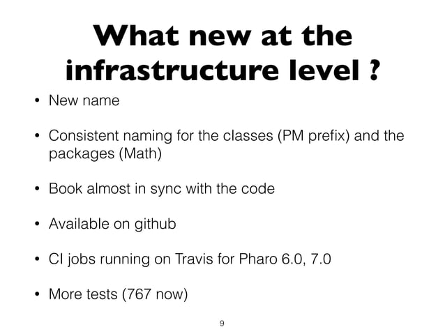 PolyMath ESUG 2018 updates | PDF | Technology & Computing