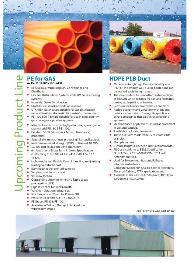 Utkarsh India Limited Manufacturer of PVC Pipe and Fitting India