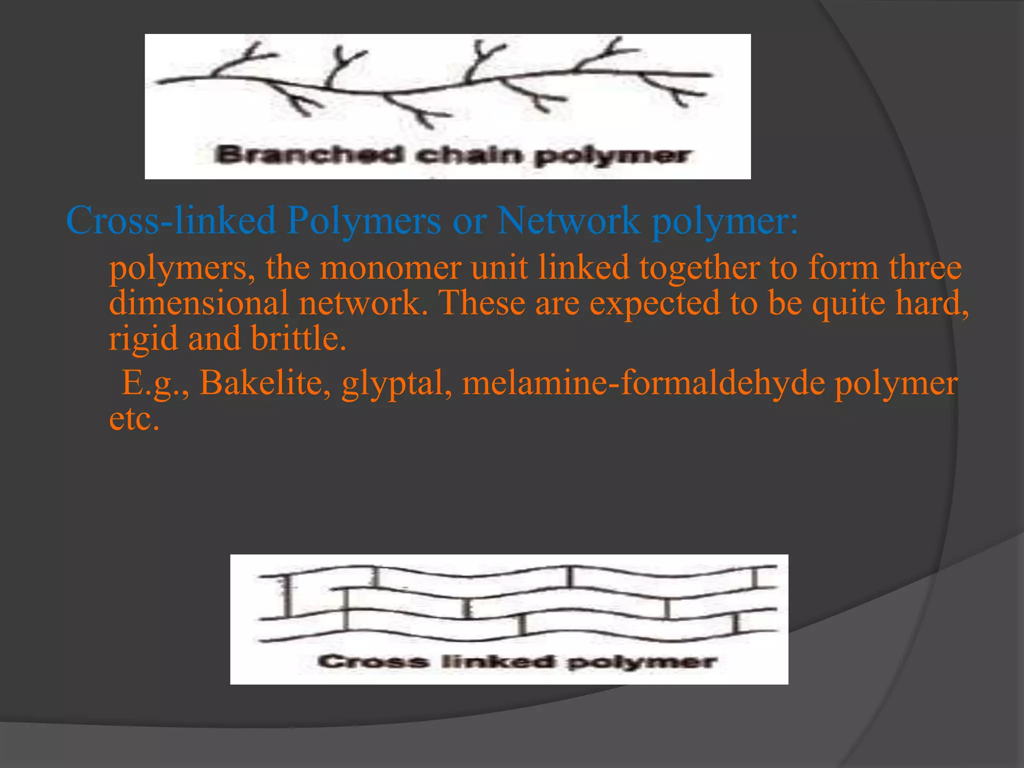 classification polymer and its medical application | PPTX