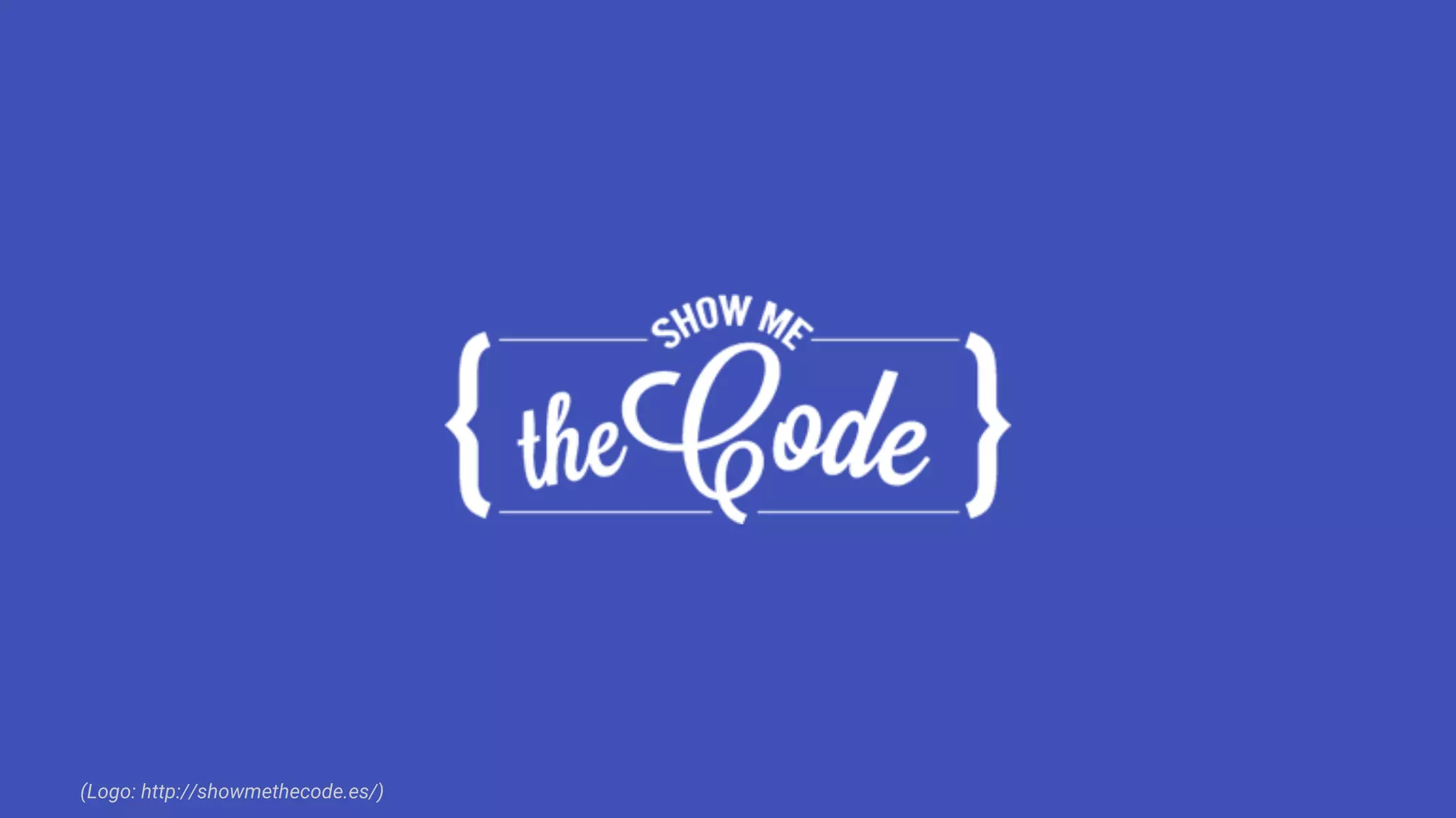 (Logo: http://showmethecode.es/)