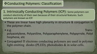 Speciality Polymers | PPTX
