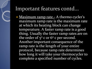 Polymerase chain reaction | PPTX