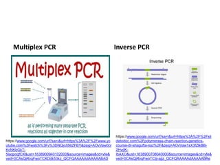 Polymerase chain reaction(PCR) presentationpptx | PPTX