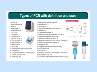 Polymerase Chain Reaction PCR and its principal.pptx