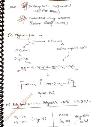 2
Casbm
<br>
Ghlycine
<br>
(e) Poly
<br>
othsop die ntrumet
<br>
(esT IGU|)
<br>
Contolleol ctyy nelensec
<br>
t
<br>
4N h-cqoy
<br>
6 Carbon
<br>
Am ino caprofe aafd
<br>
HN-cn,-- Nn-(cn2)-t
<br>
(Gitycot)
<br>
Ac'o PL GA)-
<br>
( -
<br>
lootic- Co- ycole Ac'ol
<br>
COon
<br>
 