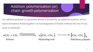 Polymer for engineering students | PPTX