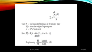 POLYMER engineering GENERAL lecture note .pptx