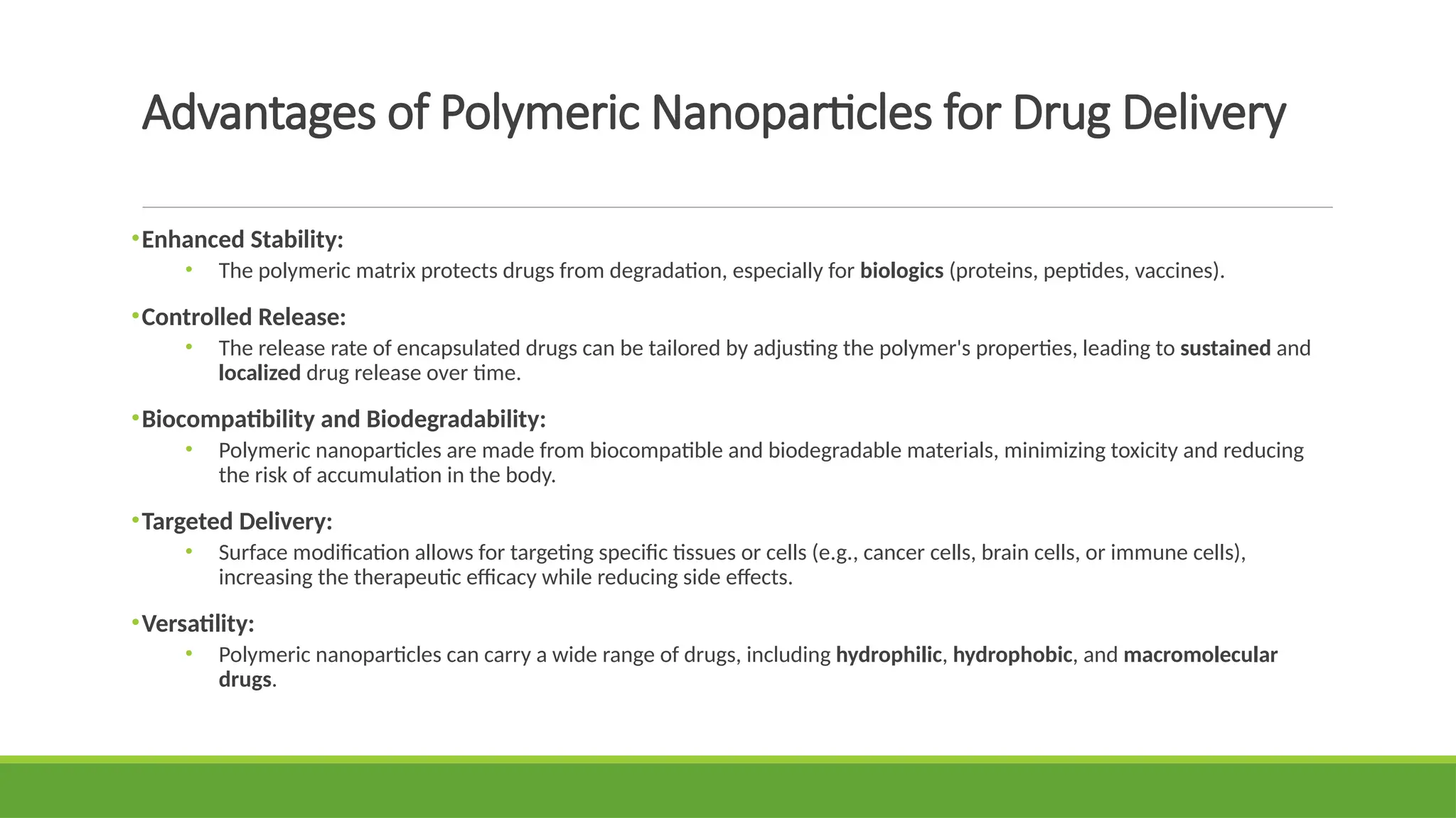 Polymeric nanoparticles for targeted drug delivery.pptx
