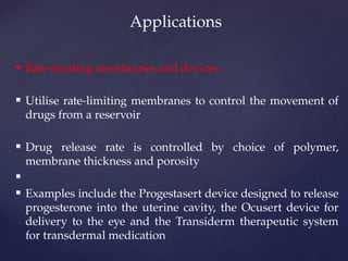 Transiderm Polymeric systems. Polymeric Sciences.pptx