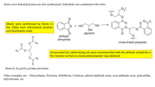 Polymerisation reactions and synthesis of important polymers | PPTX
