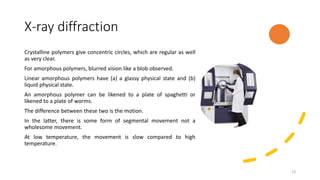 Mechanism and Kinetics of Polymer Crystallization and Amorphous States ...
