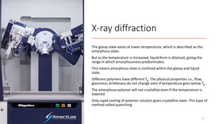 Mechanism and Kinetics of Polymer Crystallization and Amorphous States ...