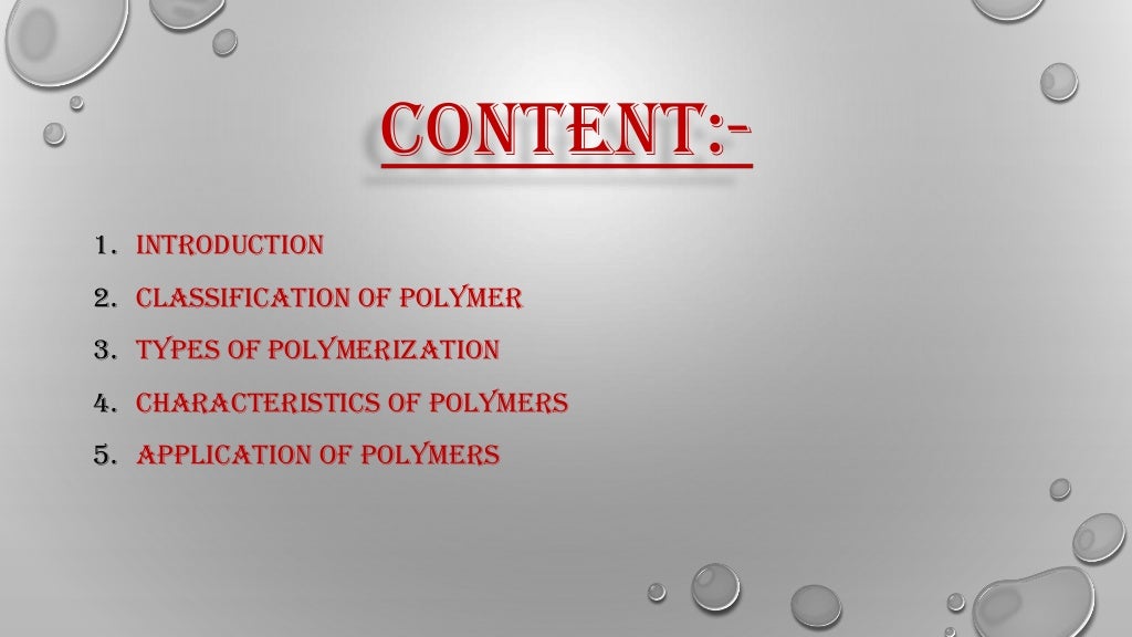 Polymer ppt Polymer ppt