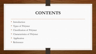 Polymer ppt M pharm | PPTX