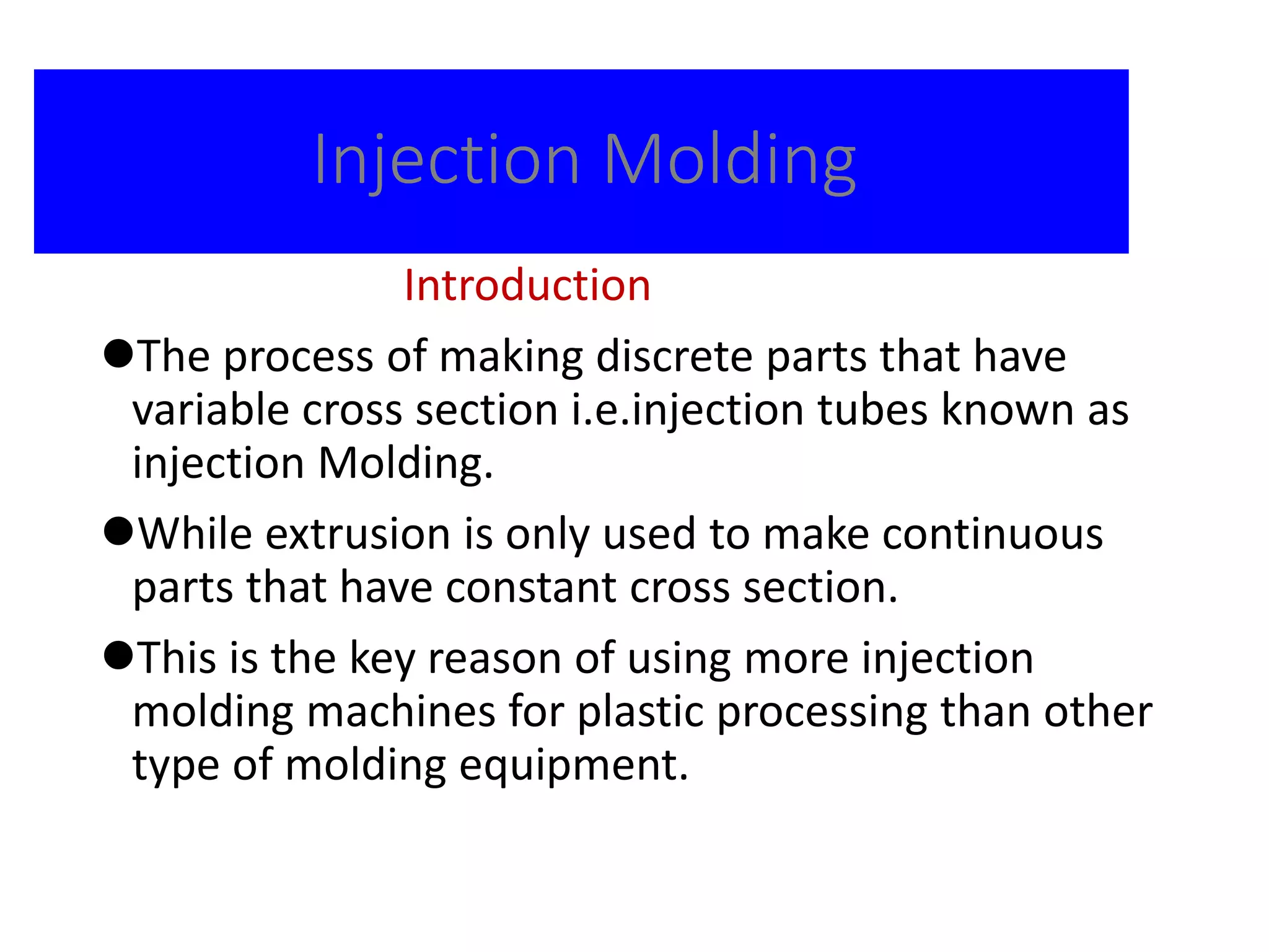 Injection and Blow Molding | PPTX