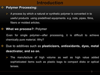 Polymer Processing Pdf Polymer Processing by Prof. V Katiyar | PDF