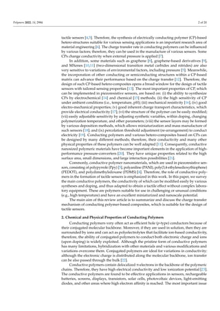 conducting polymers for the design of sensors | PDF