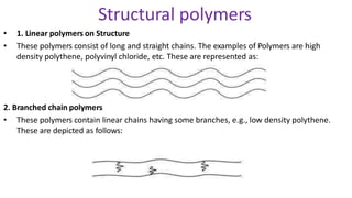 Linear Polymers Examples Applications Polymers | PPTX