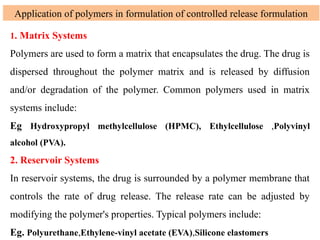 Polymer application of polymer and classification of polymer | PPTX