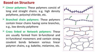 Polymers and study in chemistry and engineering | PPTX